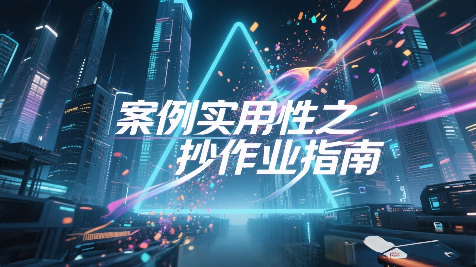 案例实用性之 “抄作业” 指南